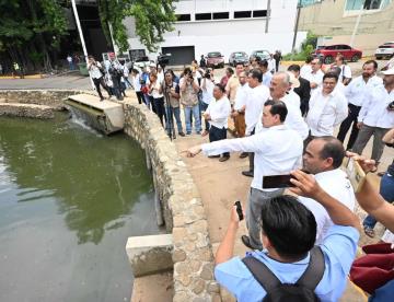 Luce el Vaso Cencali de Villahermosa nuevo rostro urbano