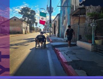 Las banquetas no son adecuadas por eso andamos por las calles: Pcd piden mayor accesibilidad en Piedras Negras