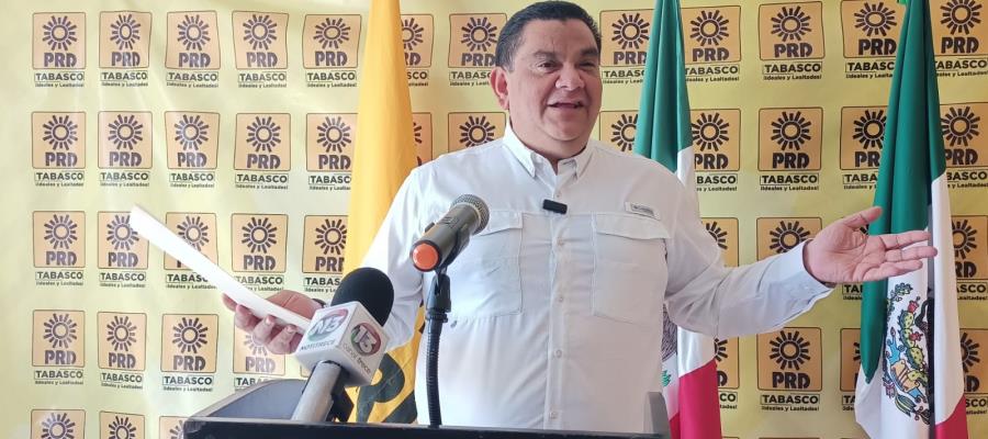 PRD Tabasco listo para iniciar registro como partido político local