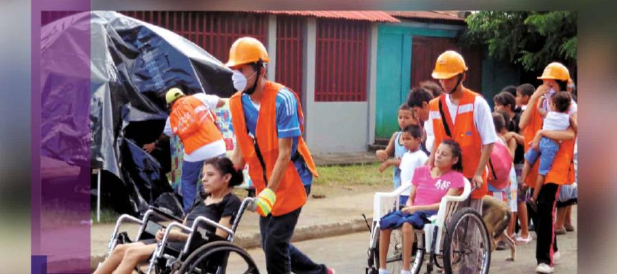 Tache en accesibilidad: Simulacro Nacional no consideró a personas con discapacidad