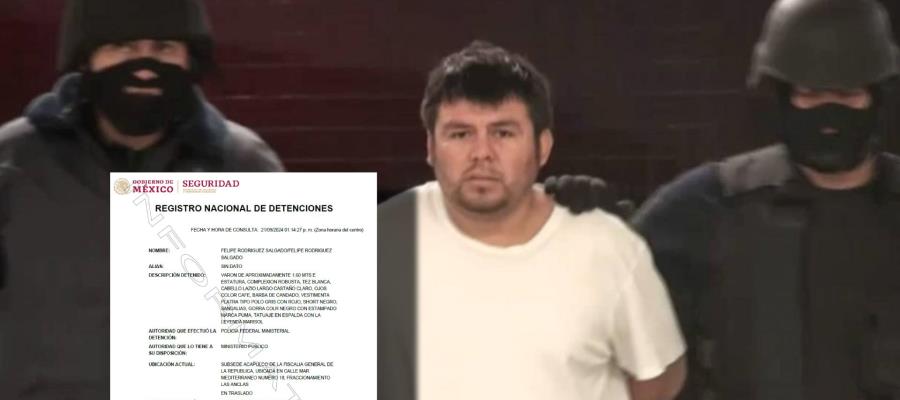 Reaprehenden a "El Cepillo", vinculado con el caso Ayotzinapa