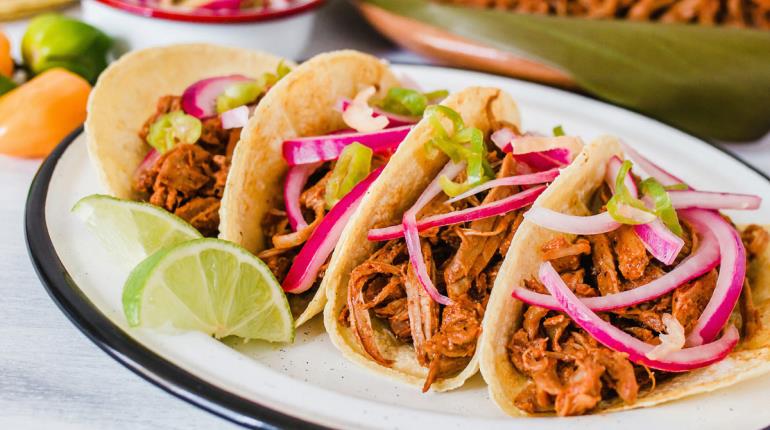 Tacos de cochinita, manjar de Dioses