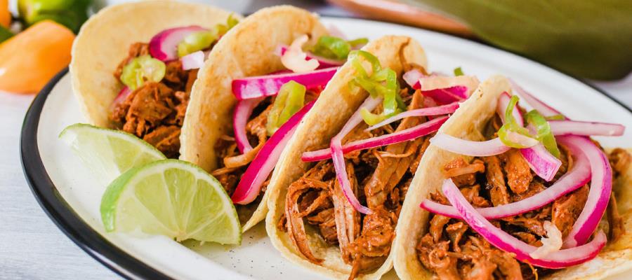 Tacos de cochinita, manjar de Dioses