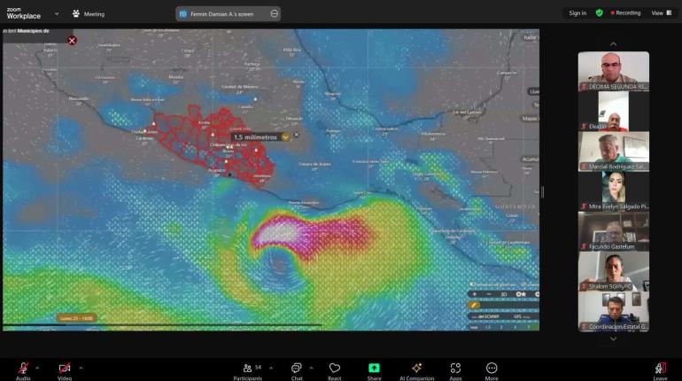 Suspenden clases en Guerrero por tormenta tropical