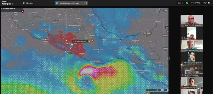 Suspenden clases en Guerrero por tormenta tropical