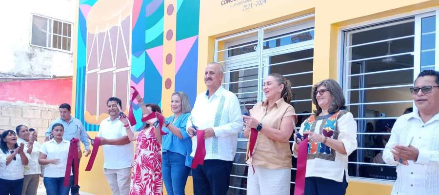 Inauguran Centro Comunitario Indígena de Guaytalpa, Nacajuca