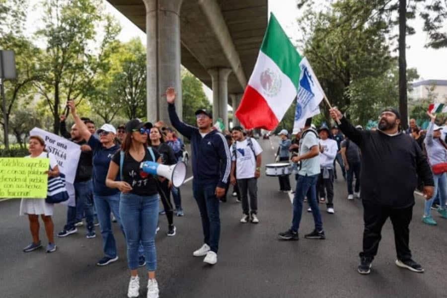 Bloquean en la CDMX por inicio del proceso para elegir jueces, magistrados y ministros