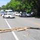 Taxistas en Centla bloquean carretera a Frontera, acusan invasión de rutas de otras uniones