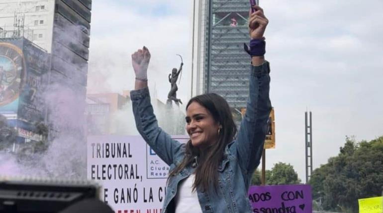 TEPJF ratifica triunfo de Alessandra Rojo en la Cuauhtémoc