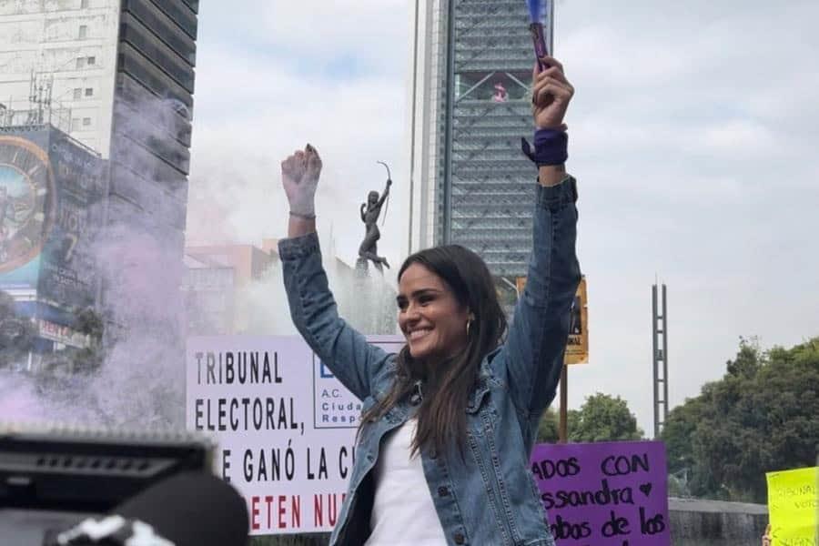 TEPJF ratifica triunfo de Alessandra Rojo en la Cuauhtémoc