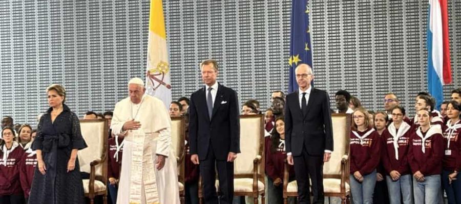 Inicia el 46º viaje apostólico del Papa Francisco en Luxemburgo y Bélgica