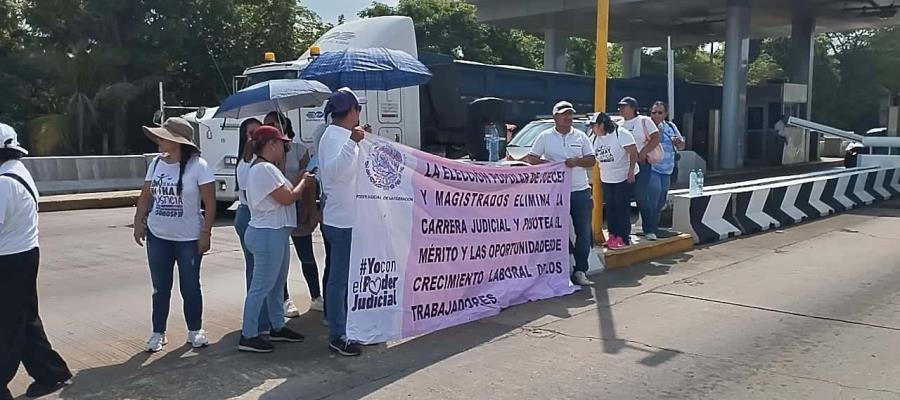 Advierte Poder Judicial posible movilización en toma de protesta de May