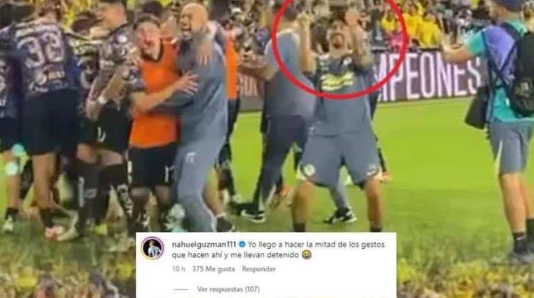 Nahuel Guzmán critica festejos del América tras ganar el Campeones Cup