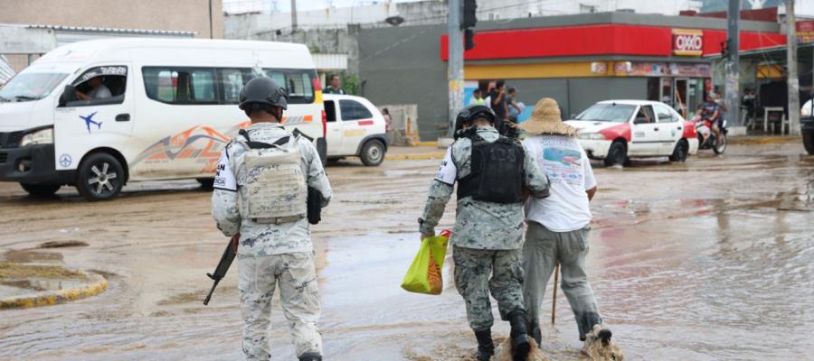 Instalarán centro de acopio en San Lázaro para apoyar a afectados por "John" y "Helene"