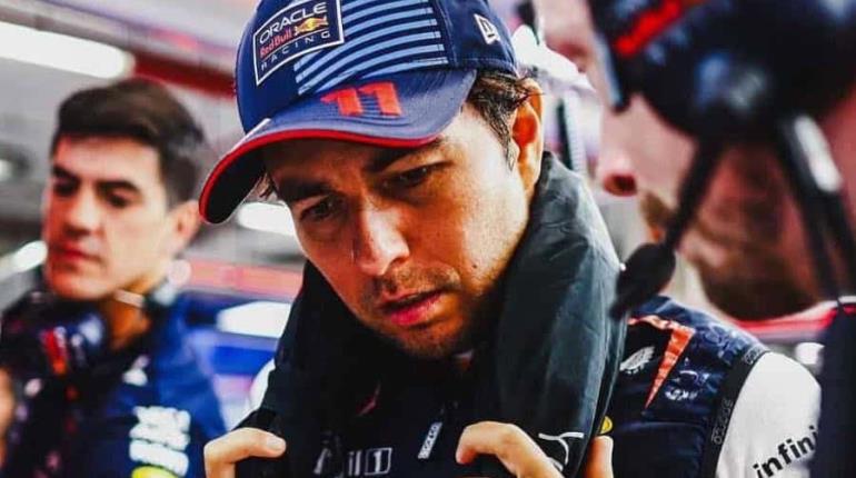 Con escena de película, ironiza Checo por rumores de su retiro de la F1