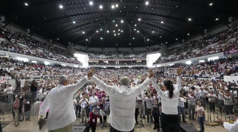 Se despide AMLO en último evento masivo en Nayarit