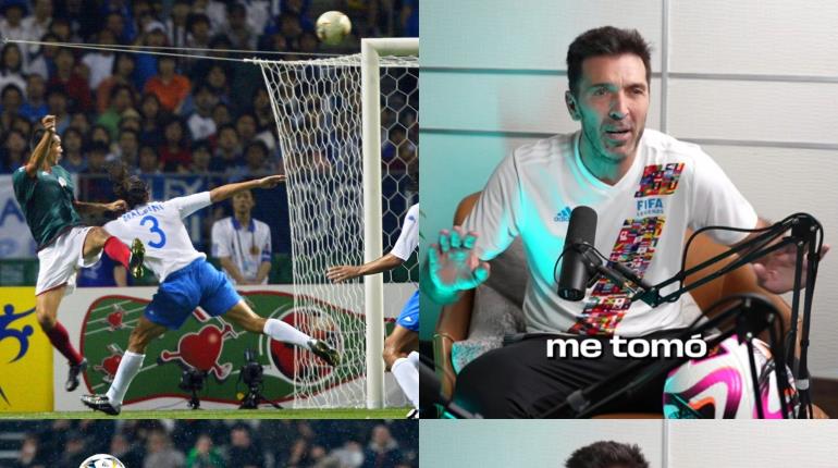 Gol de Borgetti en Mundial de 2002 de los más bonitos que me han anotado, confiesa Buffon