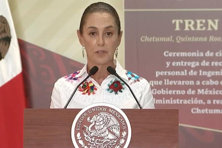 "Es el mejor presidente que ha tenido México", Sheinbaum en despedida de AMLO y asegura estar lista y fuerte para asumir