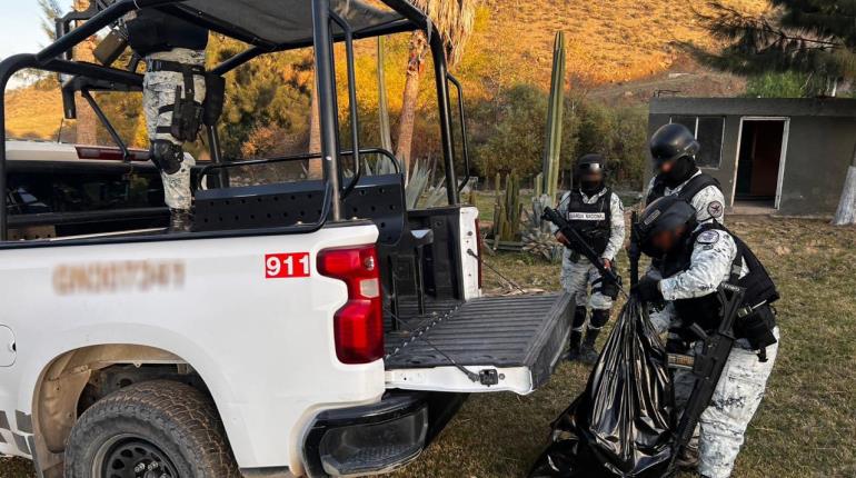 Aseguran cargamento con 60 kilos de cristal en Tijuana