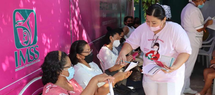 Anuncia IMSS jornada de mastografía durante octubre en Tabasco