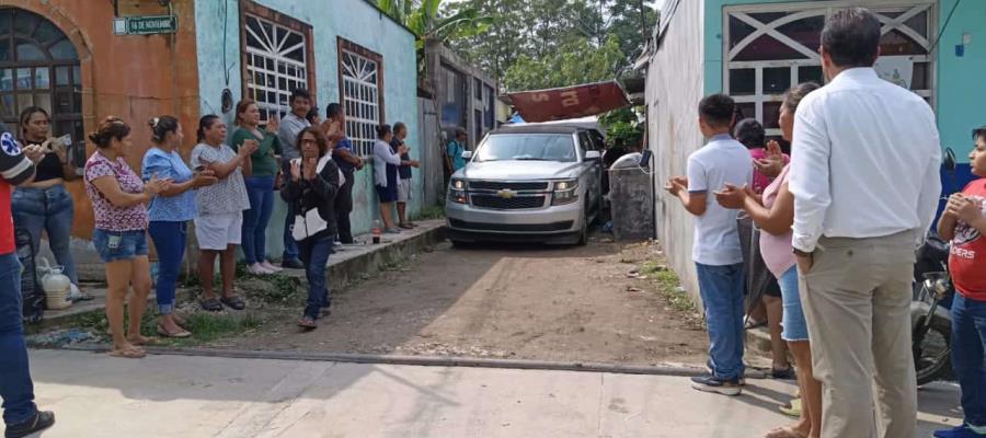 Despiden a Antonio, quien falleció en Cobatab 35 de Cárdenas 