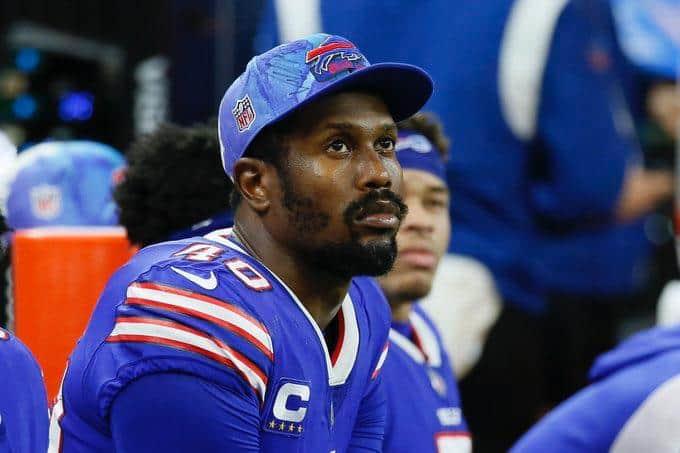 Jugador de Bills de Búfalo es suspendido tras agredir a su novia embarazada