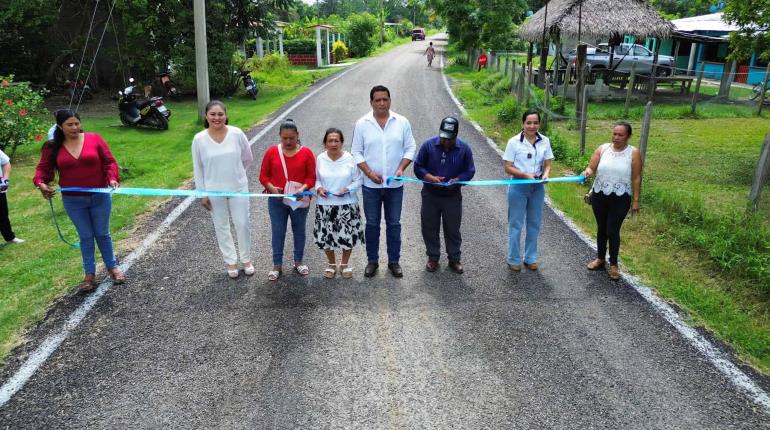 Gobiernode Cunduacán Entrega Obra en Yoloxochitl 2da San Severo