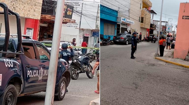 Asesinan a balazos a dueño de local de comida en Comalcalco