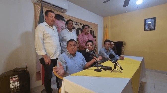 Diputados del PRD se deslindan de llamado a manifestarse en toma de protesta de Chepe Olán