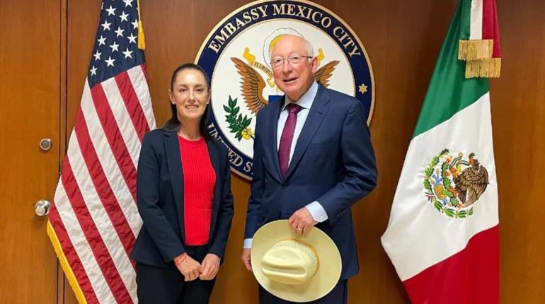 "Primera mujer presidenta, nos brinda esperanza como región": Ken Salazar