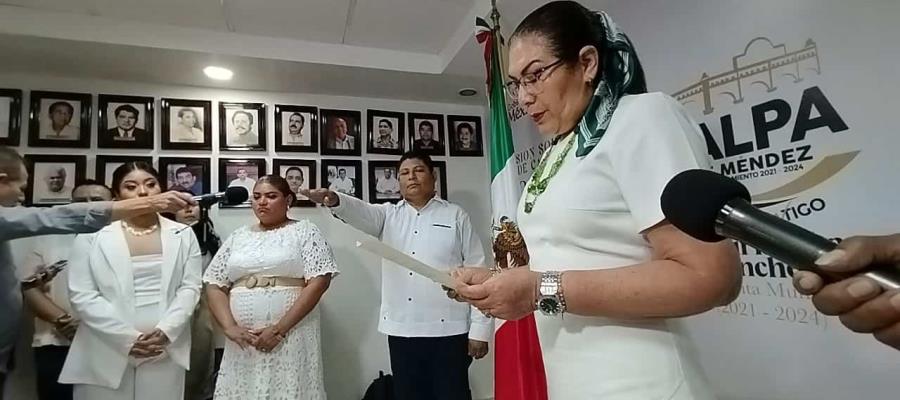 Sin manifestaciones, toma protesta José Olán como nuevo alcalde de Jalpa