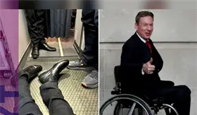 "Es 2024, no 1970": Periodista tuvo que arrastrarse en el piso de avi&oacute;n para ir al ba&ntilde;o; denuncia a aerol&iacute;nea