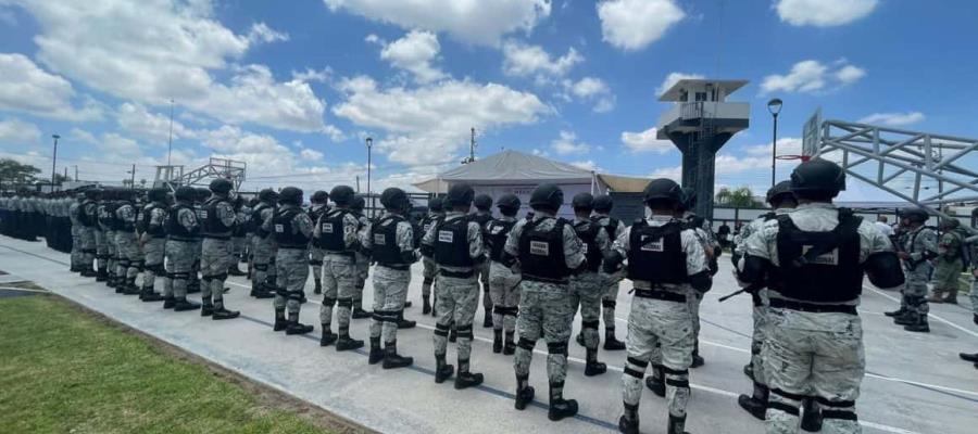 Despliegan a otros 590 elementos de la Guardia Nacional en Culiacán