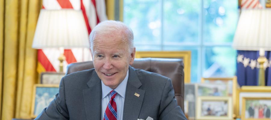 Conversa Sheinbaum con Biden por primera vez como presidenta