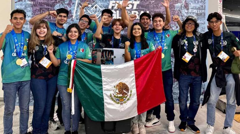 Ganan mexicanos oro en competencia de robótica en Grecia