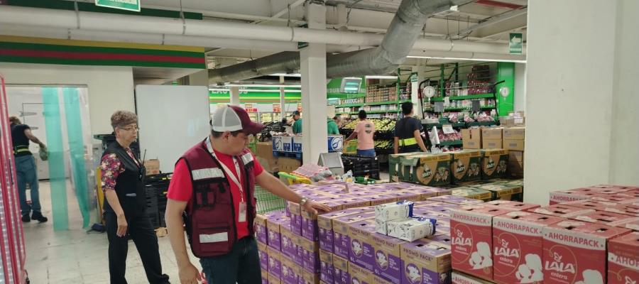 Supervisa Profeco 90% de comercios en Acapulco para evitar abusos en precios tras paso de "John"