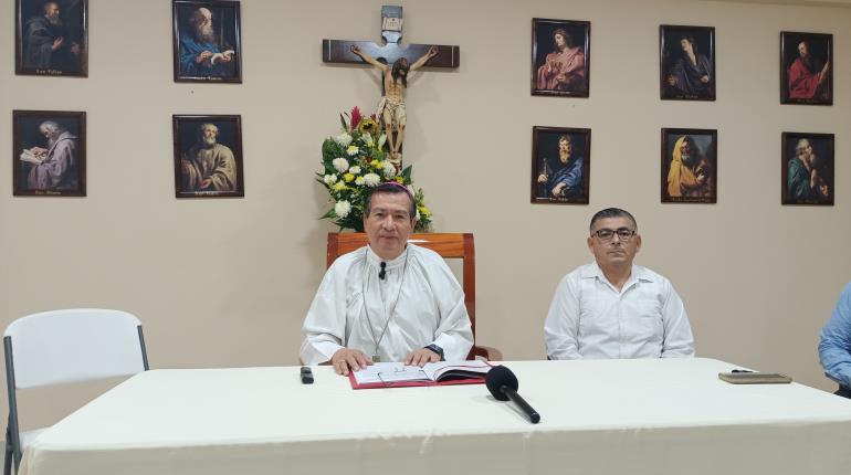 Iglesia católica promueve proteger a la mujer: Obispo de Tabasco