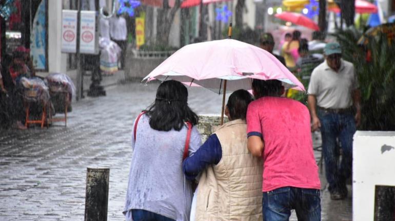 Lluvias muy fuertes de 50 a 75 milímetros se esperan para este domingo en Tabasco