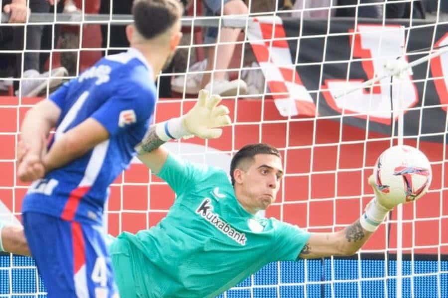 Portero mexicano Alex Padilla lo más destacado del Athletic pero caen ante Girona