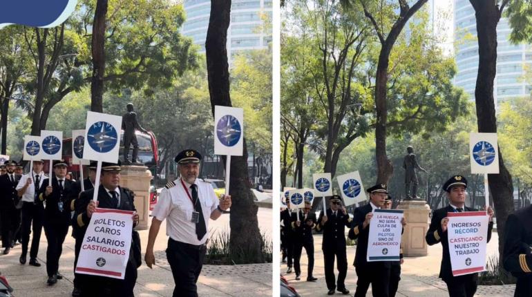 Pilotos de Aeromexico descartan huelga tras acordar incremento salarial