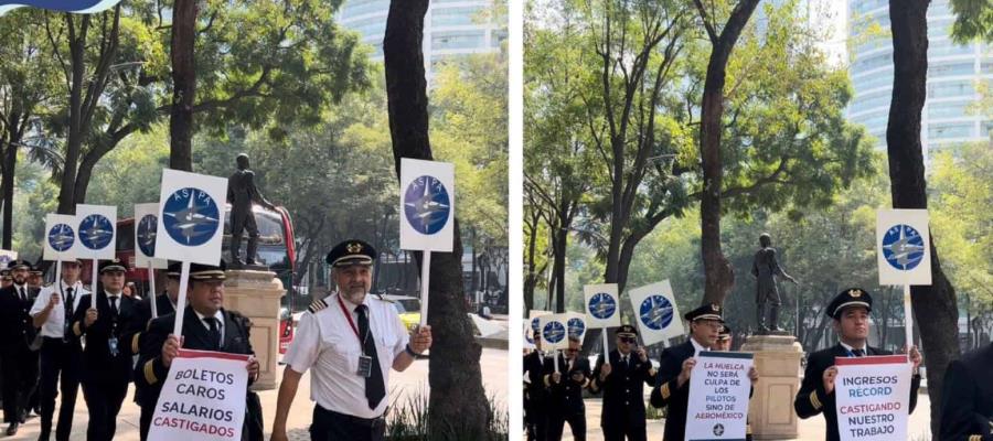 Pilotos de Aeromexico descartan huelga tras acordar incremento salarial