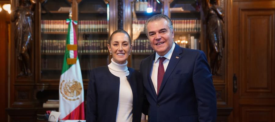 Dialoga Sheinbaum con presidente del CCE sobre inversiones en México