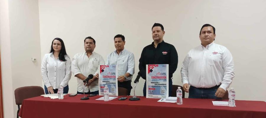 Anuncian CMIC Tabasco "Expo Construcción 2024" 