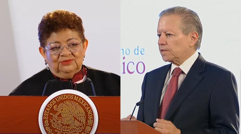 Defienden Godoy y Zaldívar validez de reforma Judicial