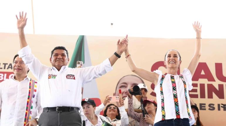 Respalda Sheinbaum iniciativas en Tabasco para revocación de mandato y austeridad