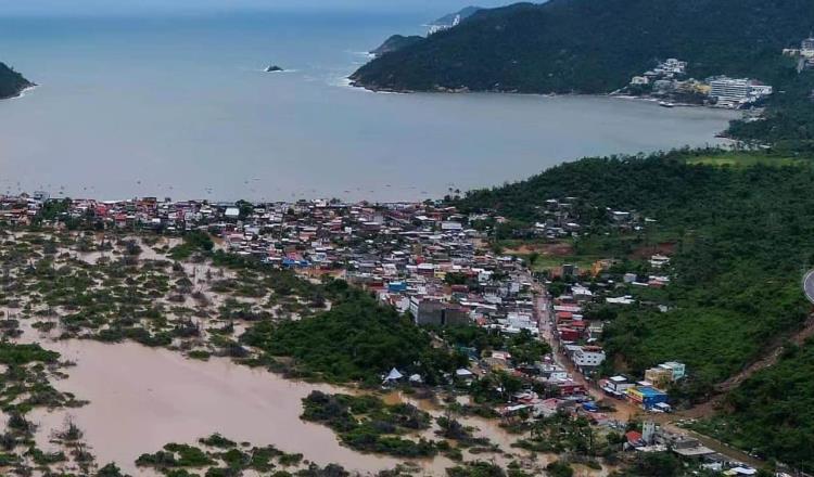 Reubicación de familias de zonas más afectadas por huracanes en Oaxaca y Guerrero, plantea Sheinbaum