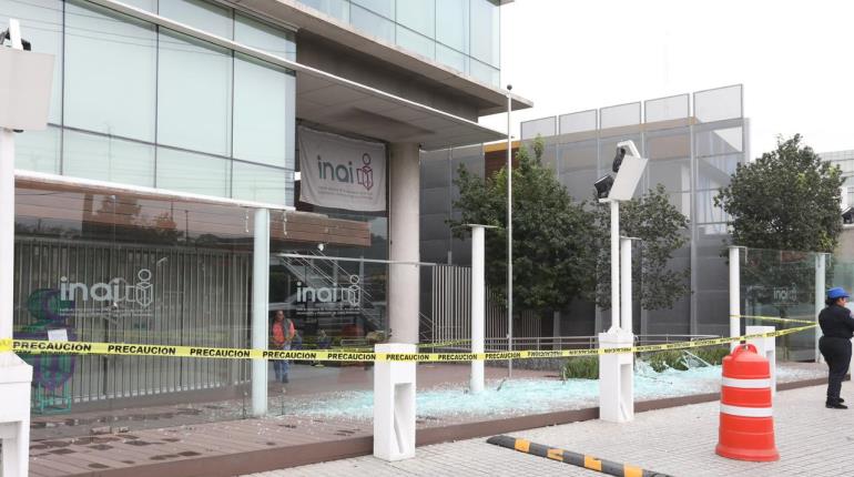 Rechaza Sheinbaum que vandalismo a sede del Inai esté relacionada a iniciativa para su desaparición