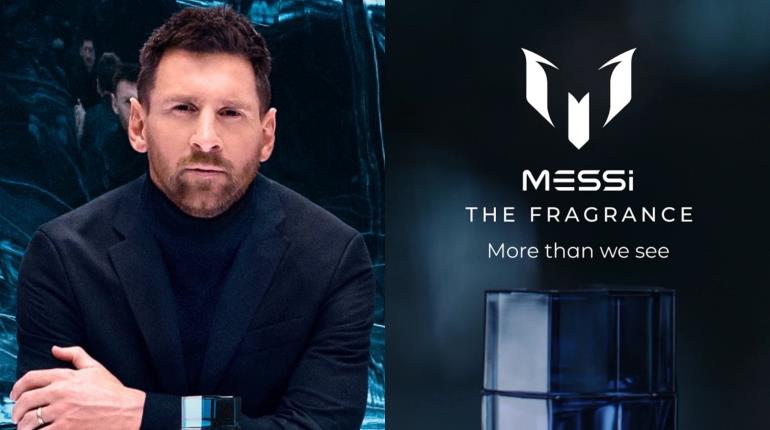 Messi lanza su línea de perfume para caballeros