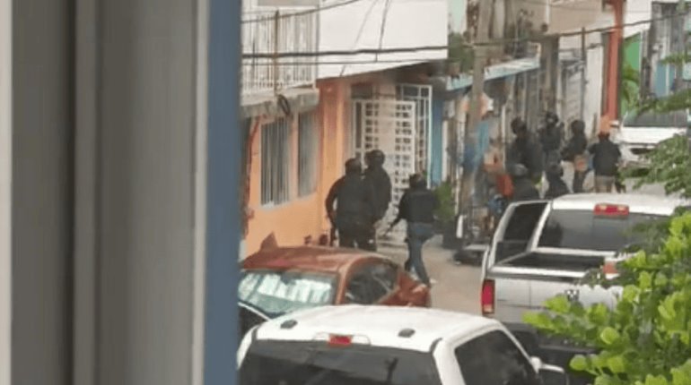 Circulan videos de operativo de SSPC presuntamente en Asunción Castellanos