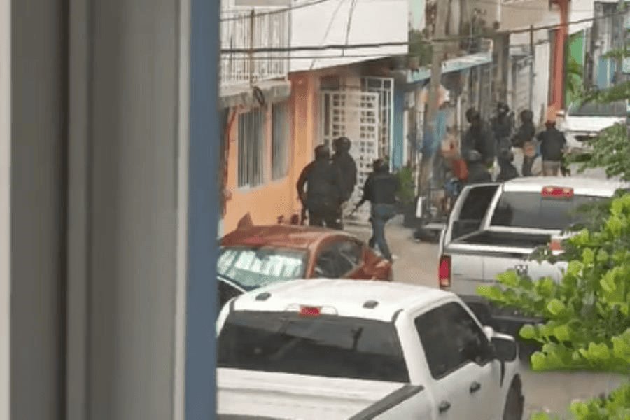 Circulan videos de operativo de SSPC presuntamente en Asunción Castellanos